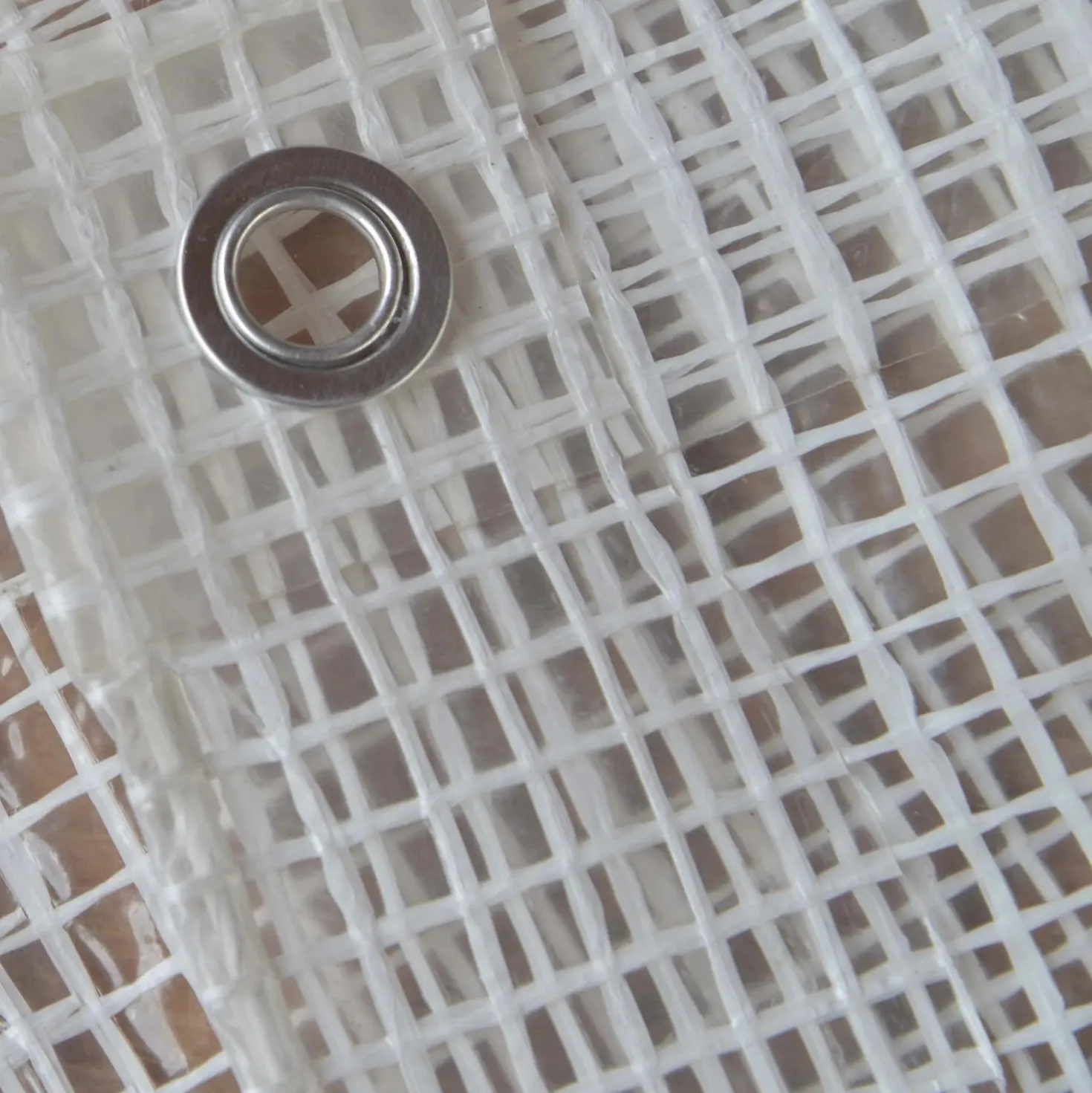 Telo occhiellato retinato Tenax Cover All polietilene 2x3 m bianco-trasparente