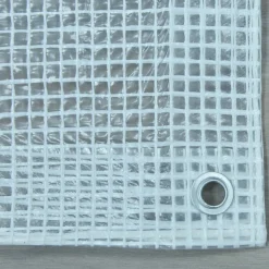 Telo occhiellato retinato Tenax Cover All polietilene 4x6 m bianco-trasparente