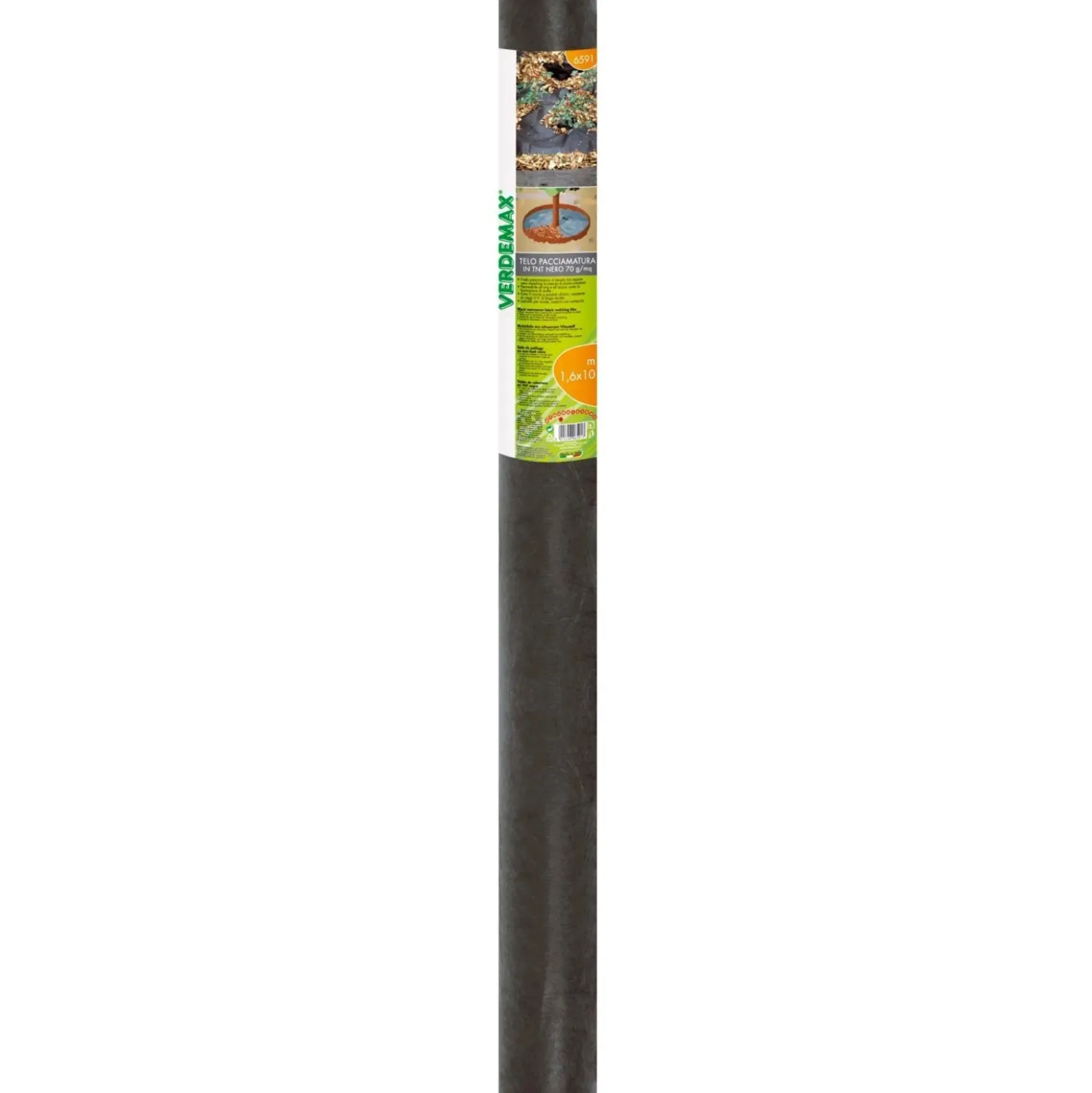 Telo pacciamatura in TNT nero