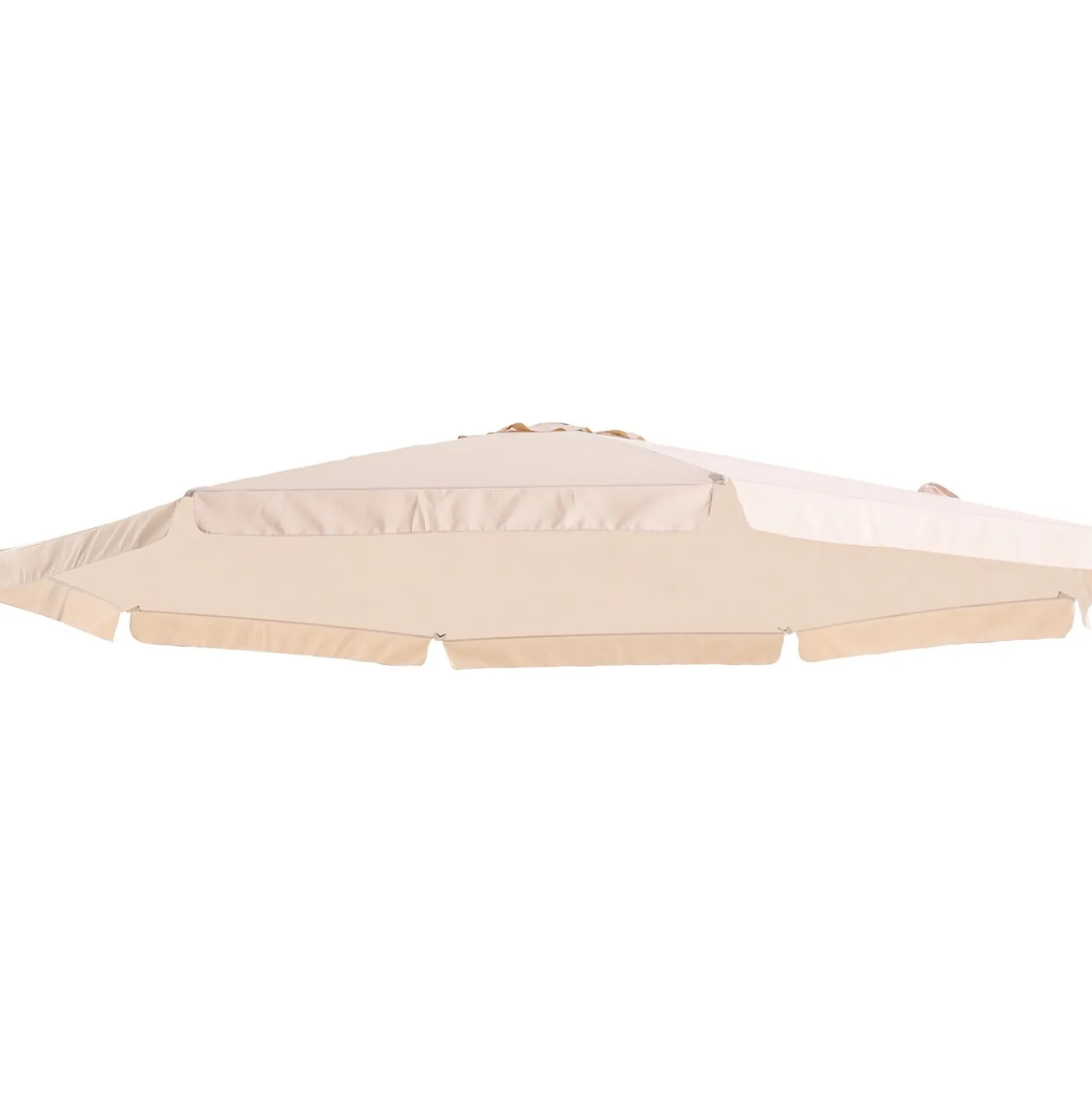 Telo ricambio per ombrellone da balcone Cocoa Beach Ø 350 cm beige