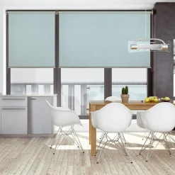 Tenda a rullo scandi acqua marina 120x250 cm