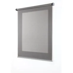 Tenda a rullo scandi marrone 100x250 cm