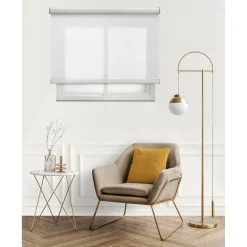 Tenda a rullo Vetas filtrante 120x250 cm bianco