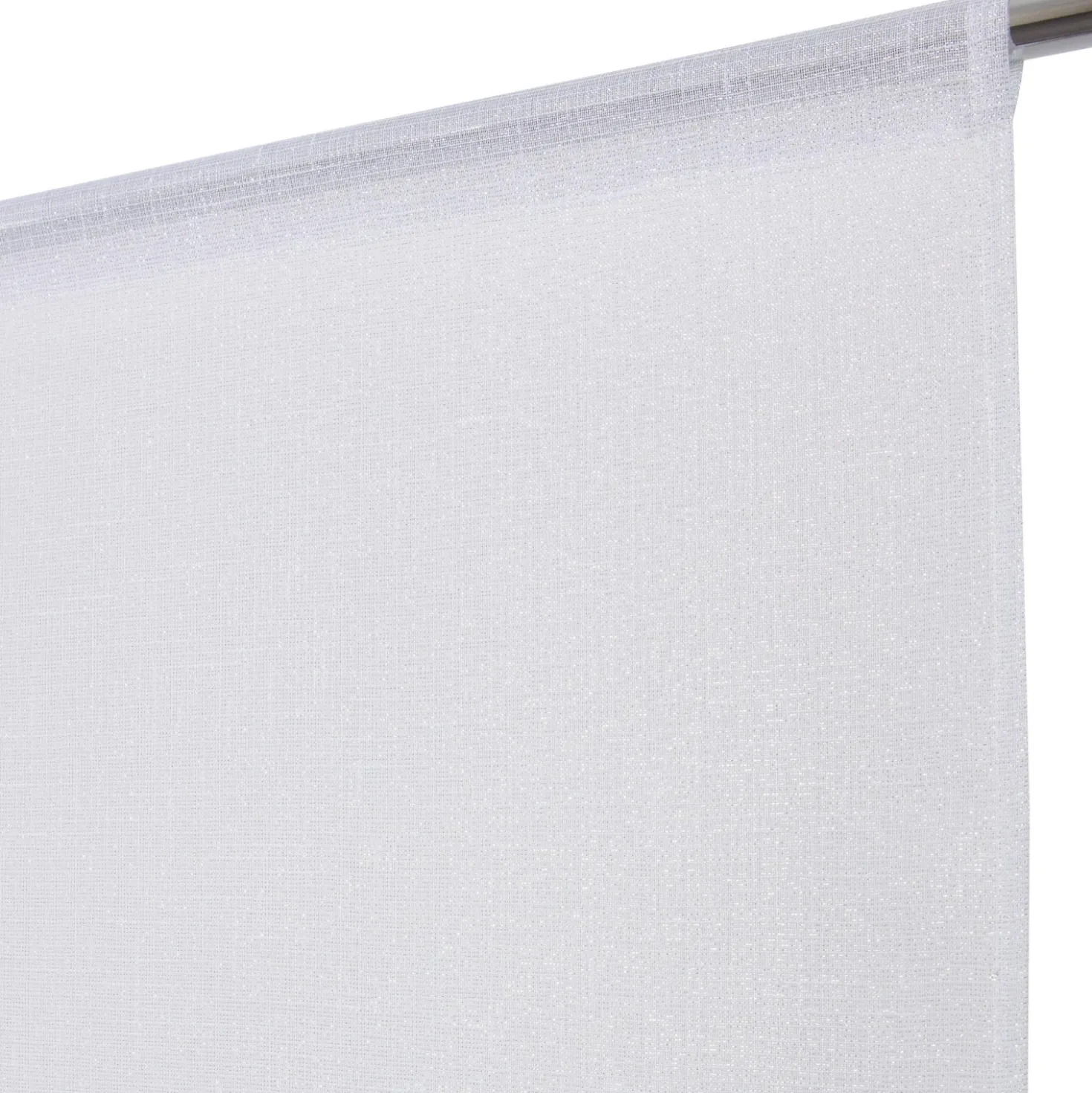 Tenda a vetro Elaura L 90 x H 240 cm bianca
