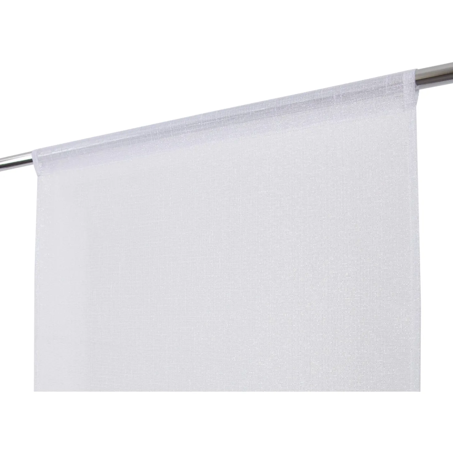 Tenda a vetro Elaura L 60 x H150 cm bianco