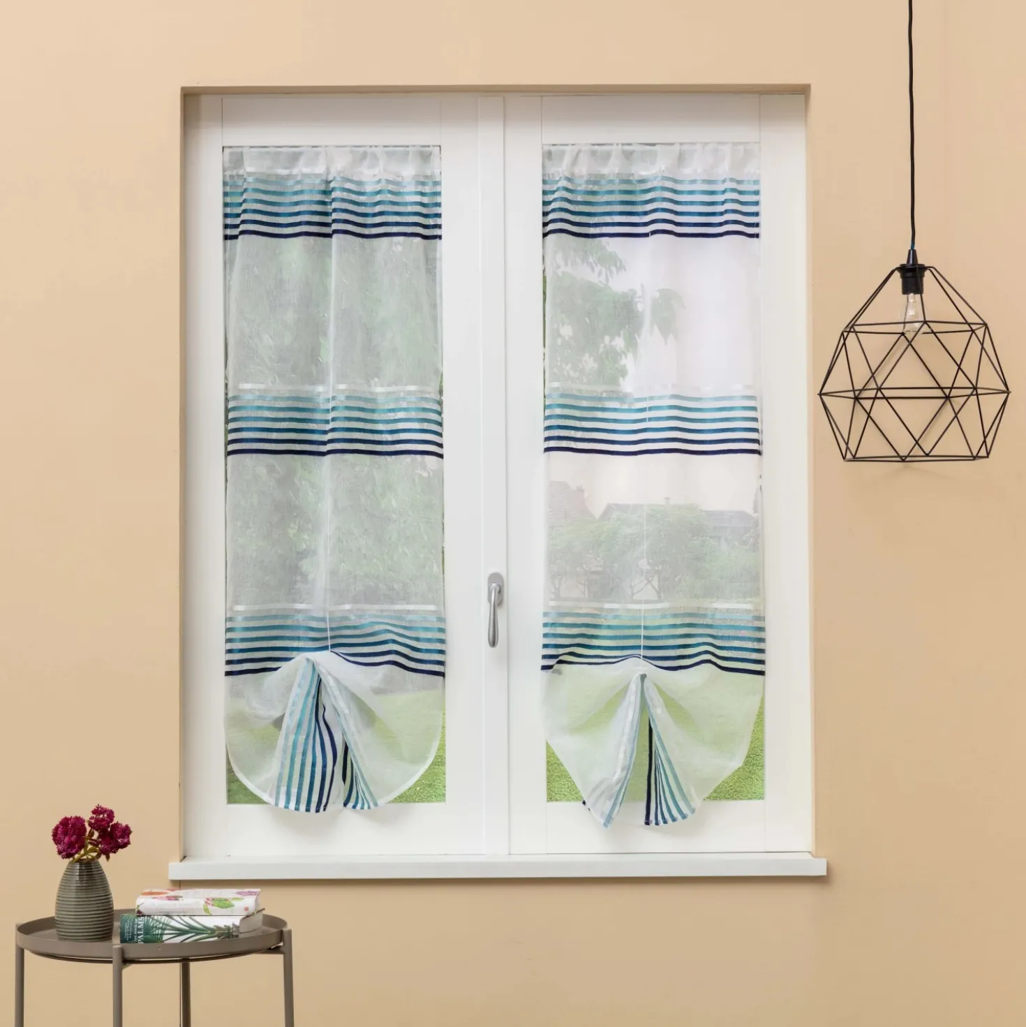Tenda a vetro Nizza L 60 x 150 cm blu