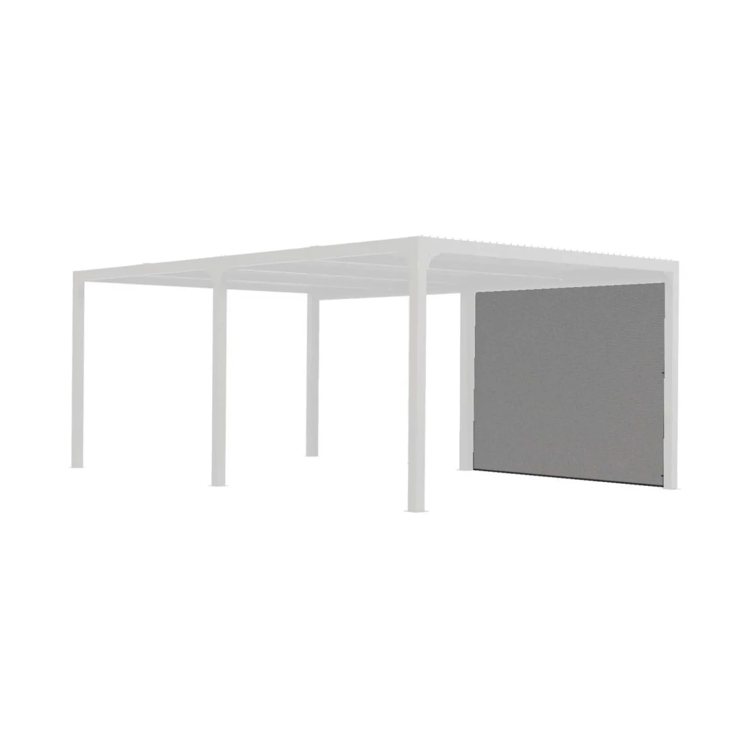 Tenda accessoria per pergola bioclimatica 3660 antracite