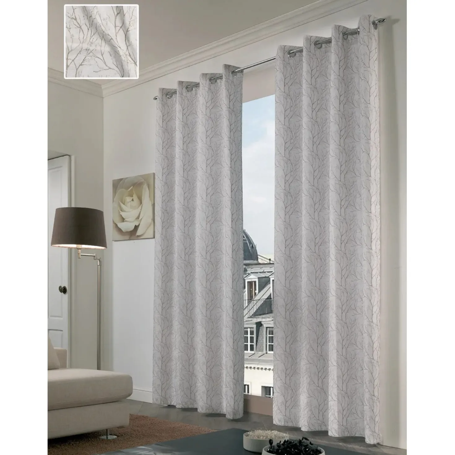 Tenda arredo Bonsai L 140 x H 280 cm beige