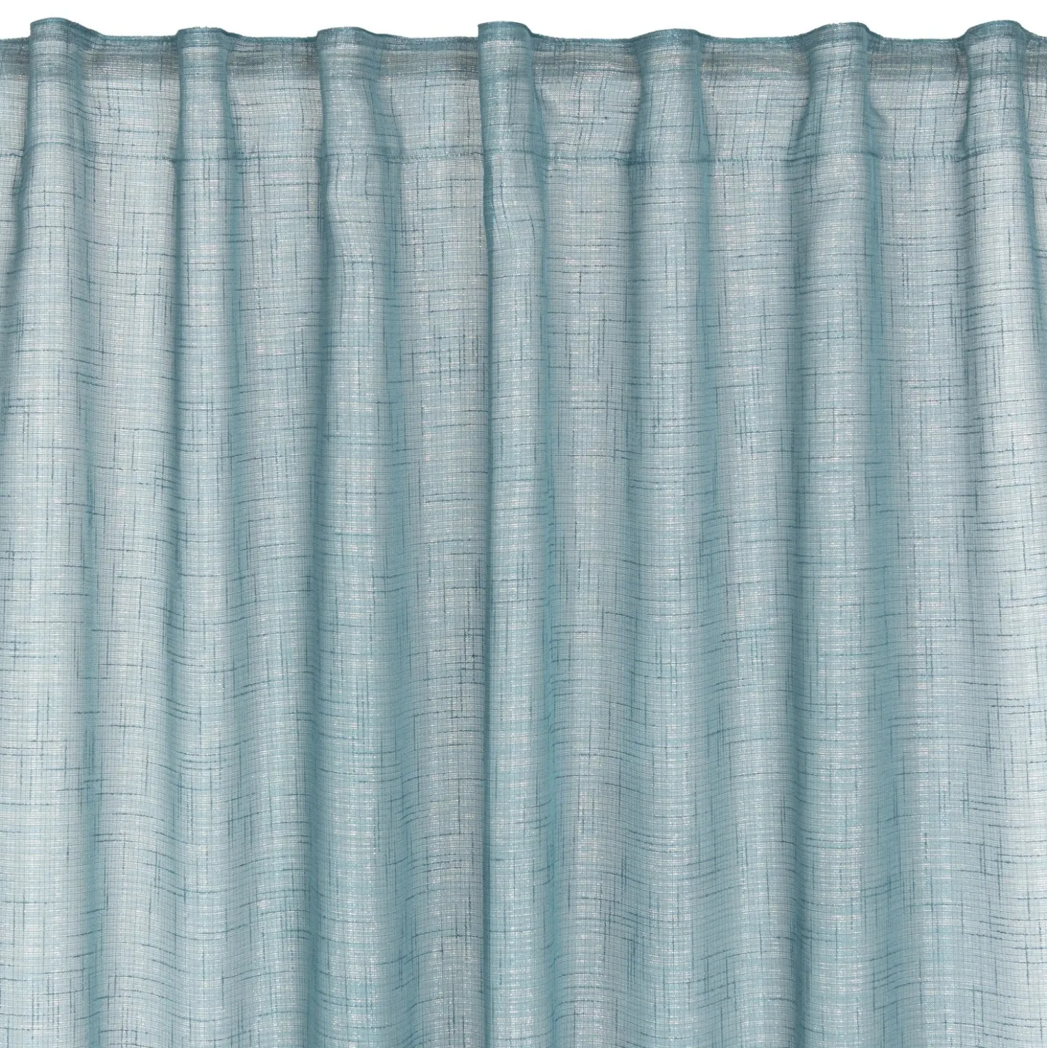 Tenda arredo Elaura L 140 x H 280 cm blu petrolio