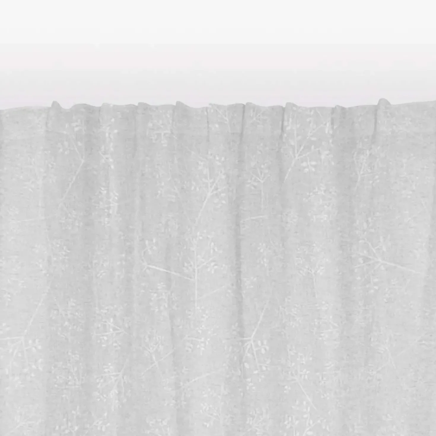 Tenda arredo Essen bianco 140x300 fett. + pass. nasc.