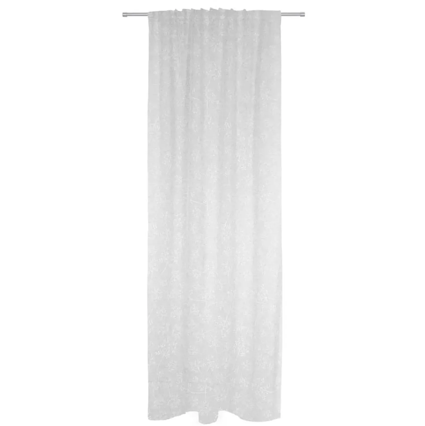 Tenda arredo Essen bianco 140x300 fett. + pass. nasc.