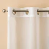 Tenda arredo Ilenia L 140 x H 280 cm bianco