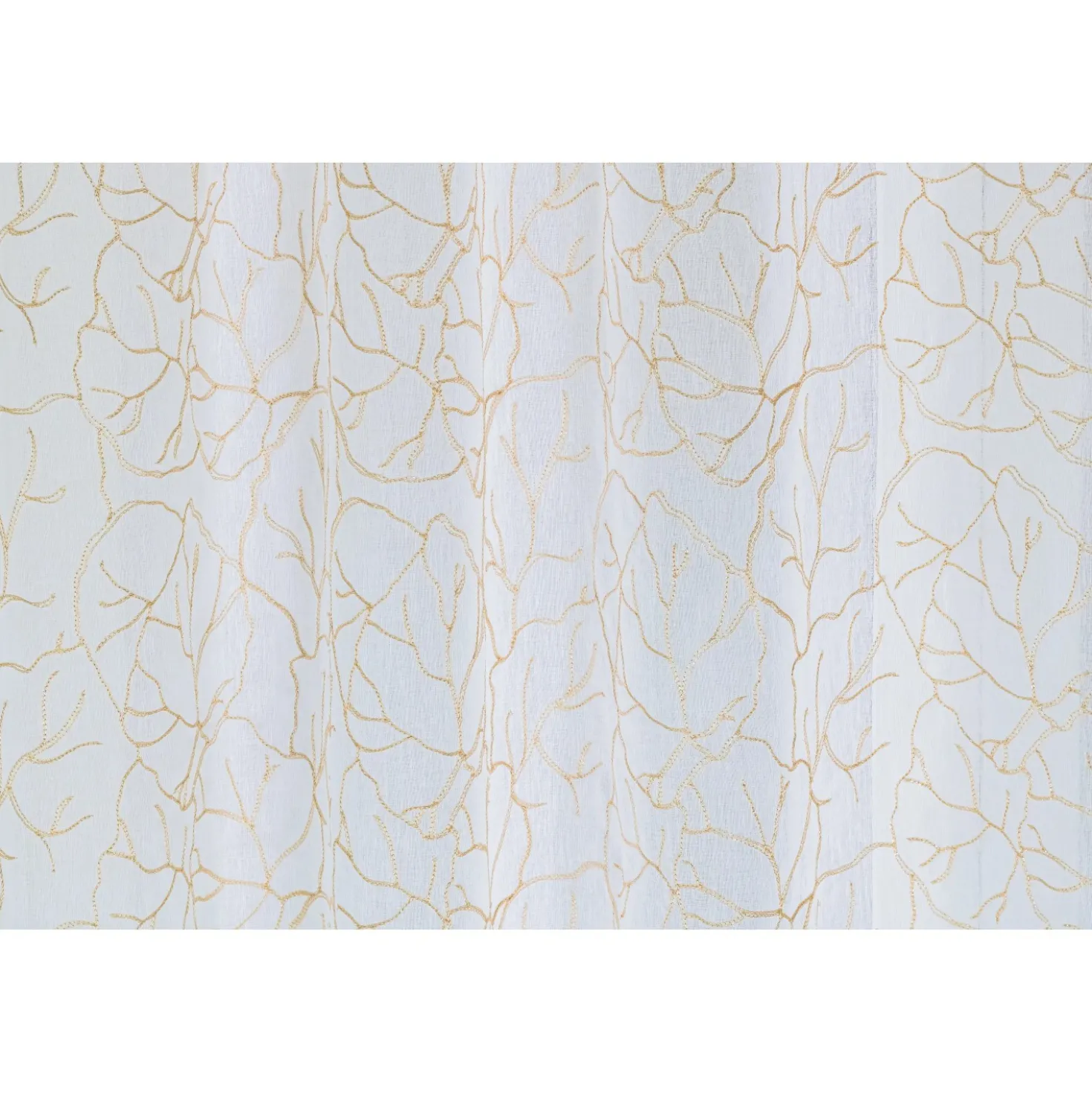Tenda arredo Leaves L 140 x H 290 cm oro
