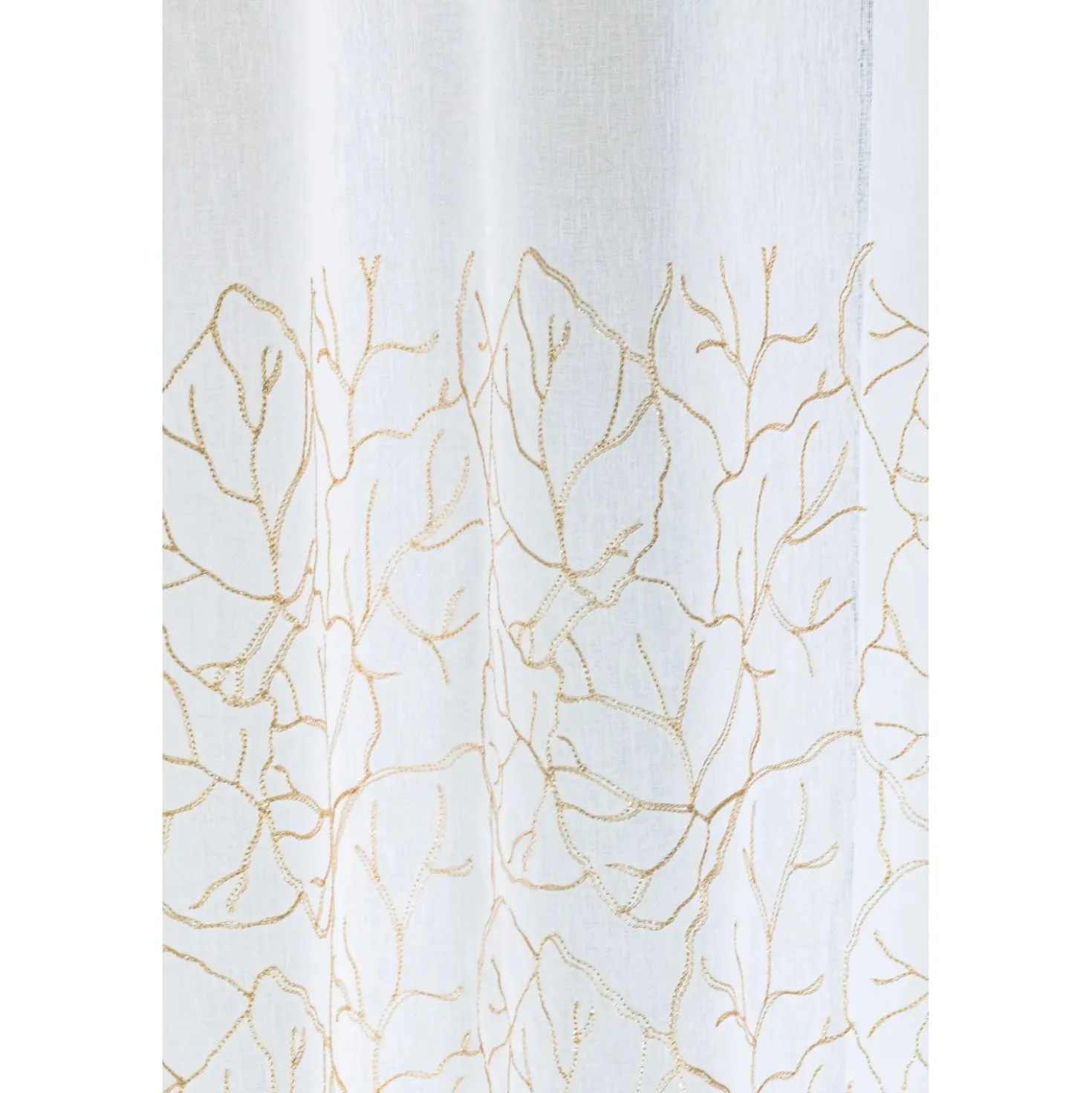 Tenda arredo Leaves L 140 x H 290 cm oro
