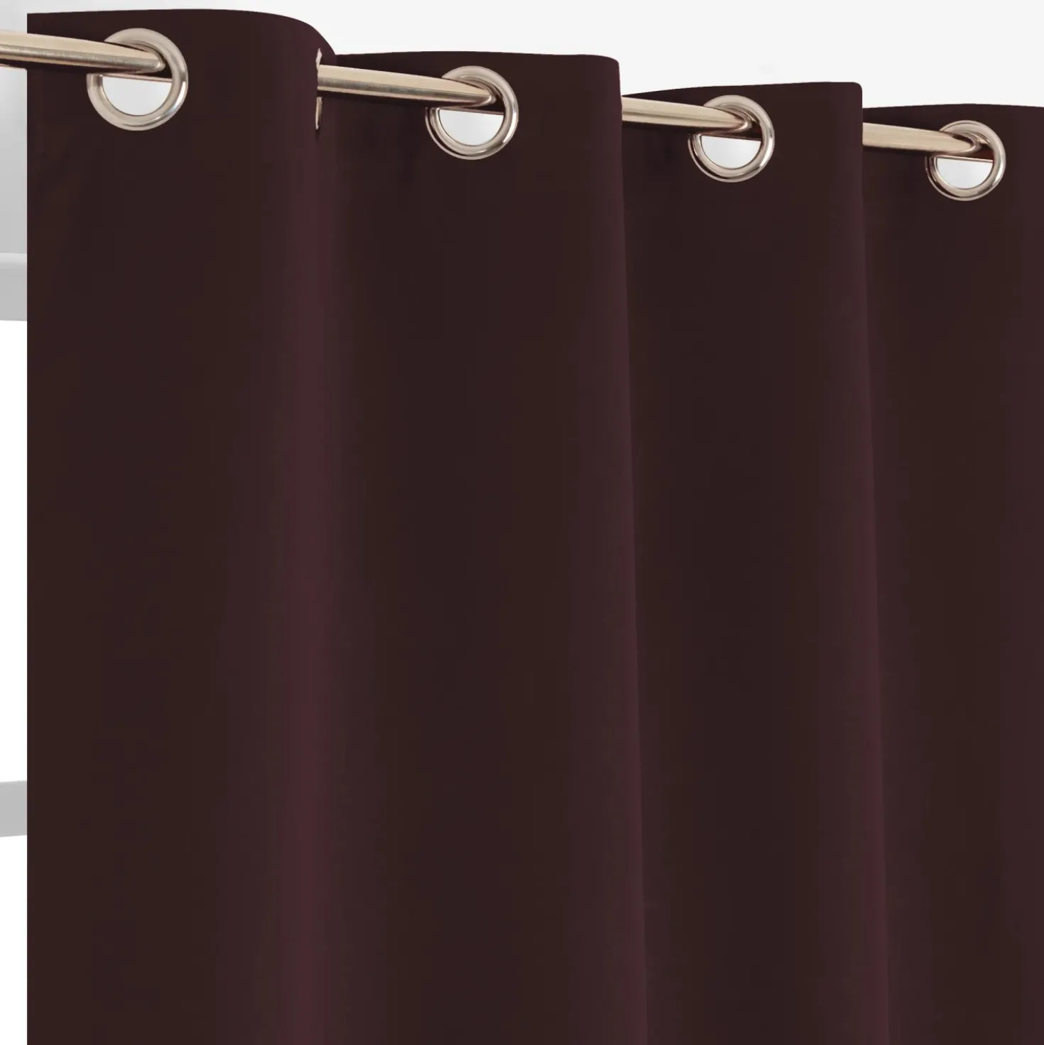 Tenda arredo Orus L 135 x H 280 cm bordeaux