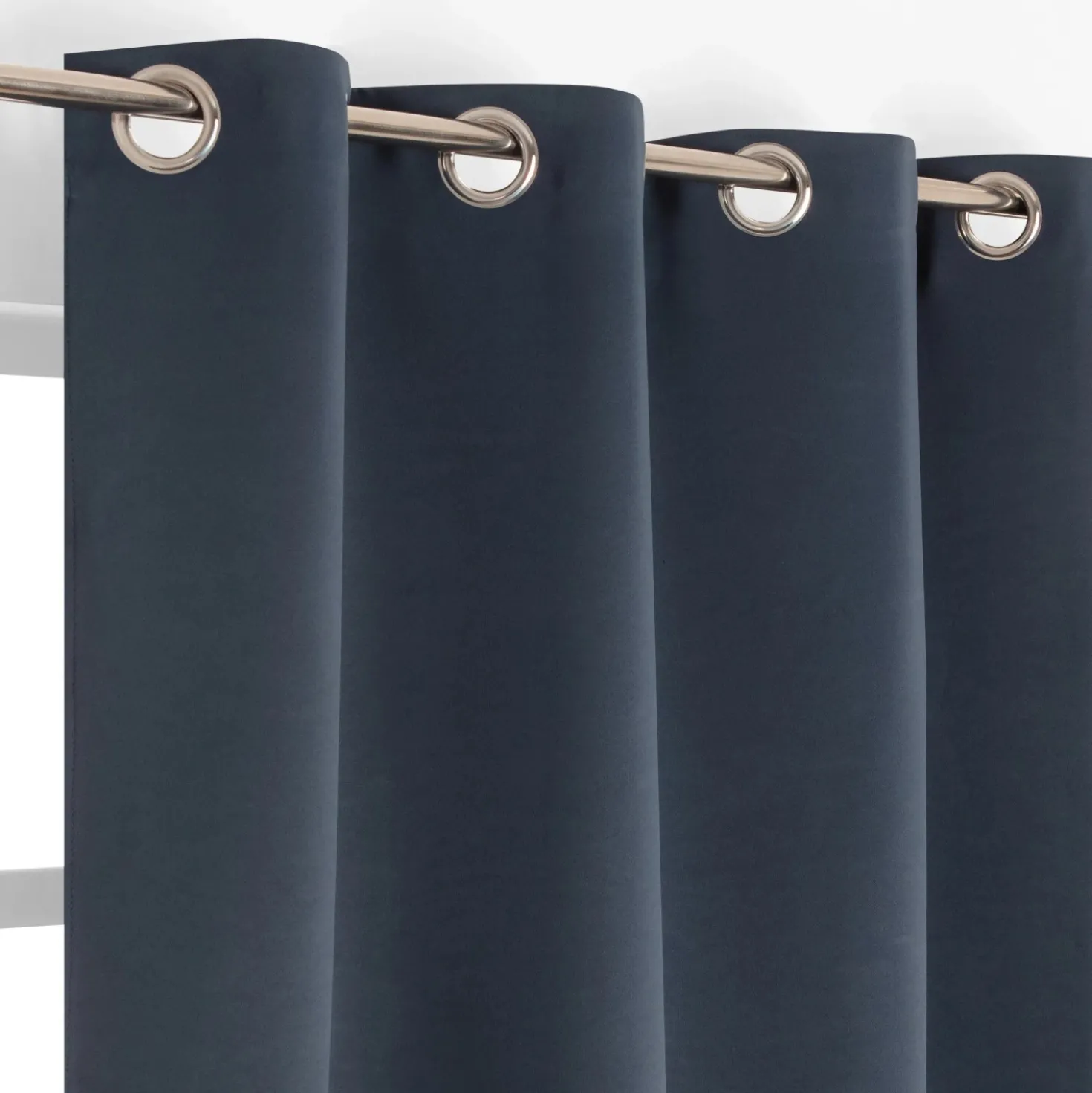 Tenda arredo Orus L 135 x H 280 cm blu scuro