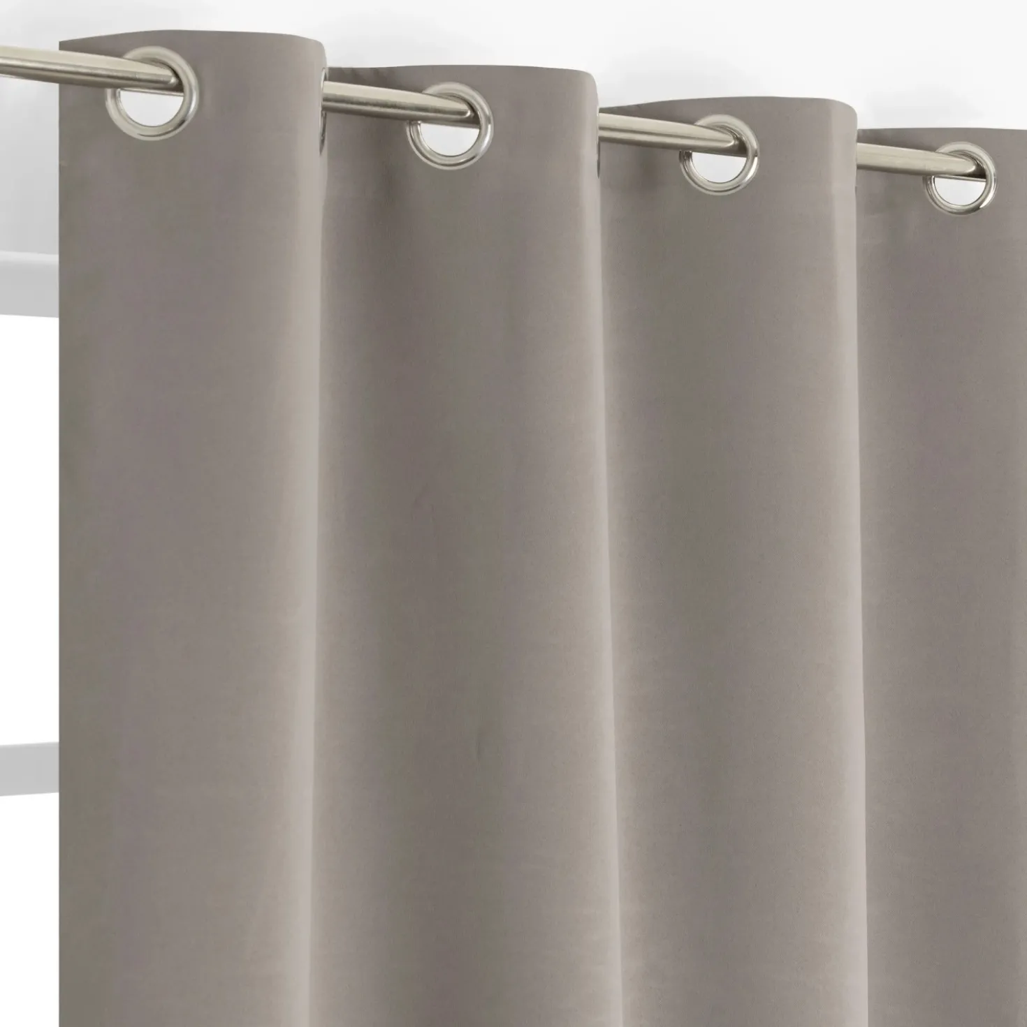 Tenda arredo Orus L 135 x H 280 cm grigio