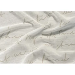 Tenda arredo Scritto L 140 x H 280 cm naturale