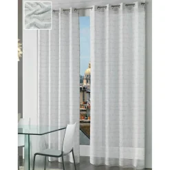 Tenda arredo Scritto L 140 x H 280 cm naturale