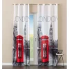 Tenda arredo Urban Telephone L 140 x H 280 cm con stampa