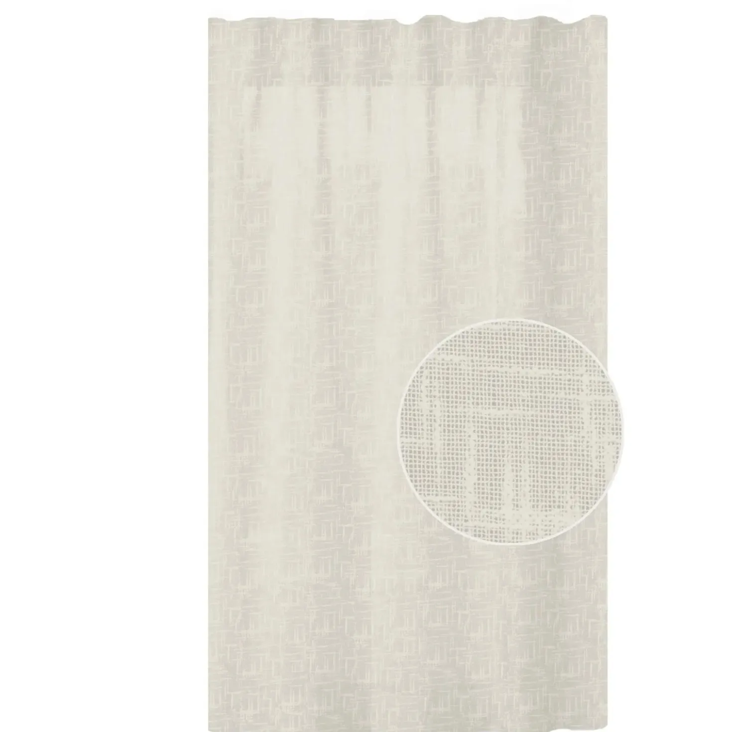 Tenda arredo Vania L 210 x H 300 cm bianco