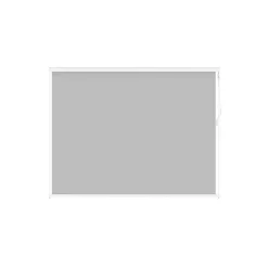 Tenda avvolgibile Calicantus Screen bianco in textilene grigio 4 m