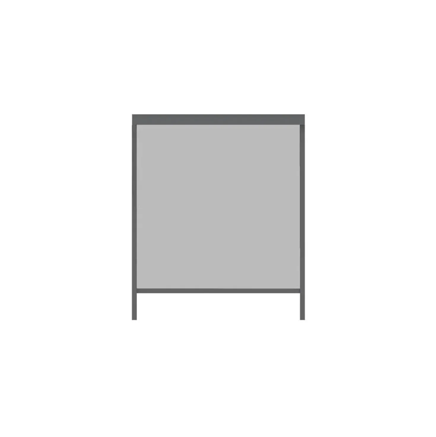 Tenda avvolgibile Calicantus Zip Screen in Textilen grigio 3 m