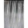 Tenda Azalea con glitter argento 125 x 230 cm