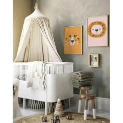 Tenda baldacchino Safari Adventure bianco lana 240x50x50 cm