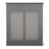 Tenda Clip & Fix colore grigio 60x180 cm