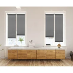 Tenda Clip & Fix colore grigio 60x180 cm