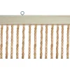 Tenda da esterno in legno 100x220 cm marrone chiaro