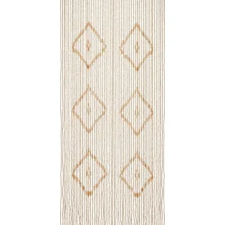 Tenda da esterno in legno 100x220 cm marrone chiaro