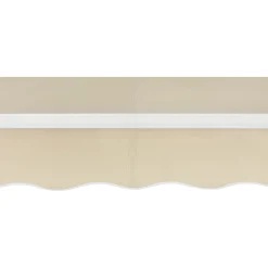 Tenda da sole a braccio reclinabile 395x250 cm beige
