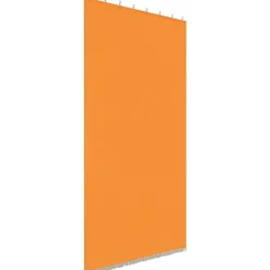 Tenda da sole a caduta verticale con anelli 145x300 cm giallo
