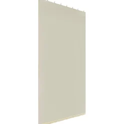 Tenda da sole a caduta verticale con anelli 145x300 cm ecrù