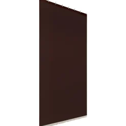 Tenda da sole a caduta verticale con anelli 145x300 cm marrone