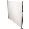 Tenda da sole laterale in tessuto 300x160 cm grigio