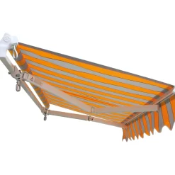 Tenda da sole Panarea reclinabile 300x250 cm beige-ocra