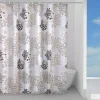 Tenda doccia Caffè in tessuto 180x200 cm beige