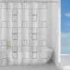 Tenda doccia Domino in peva 240x200 cm grigia