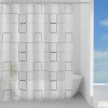 Tenda doccia Domino in peva 120x200 cm grigia