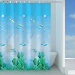 Tenda doccia Paradise in peva 180x200 cm multicolor