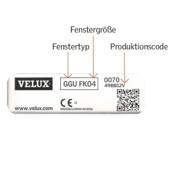 Tenda parasole Velux manuale da esterno in rete nera