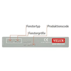 Tenda parasole Velux manuale da esterno in rete nera