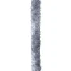 Tenda per porta in ciniglia di polipropilene 100x220 cm grigio