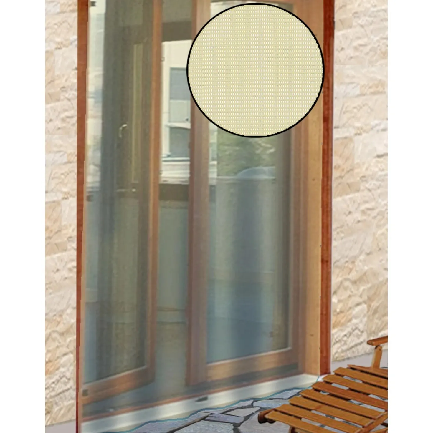 Tenda zanzariera 150x250 cm beige