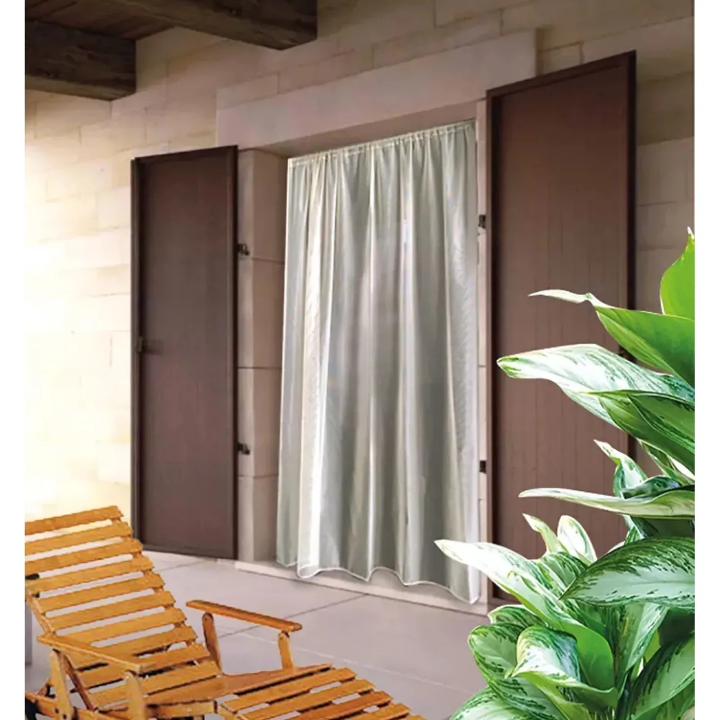 Tenda zanzariera 150x250 cm bianco