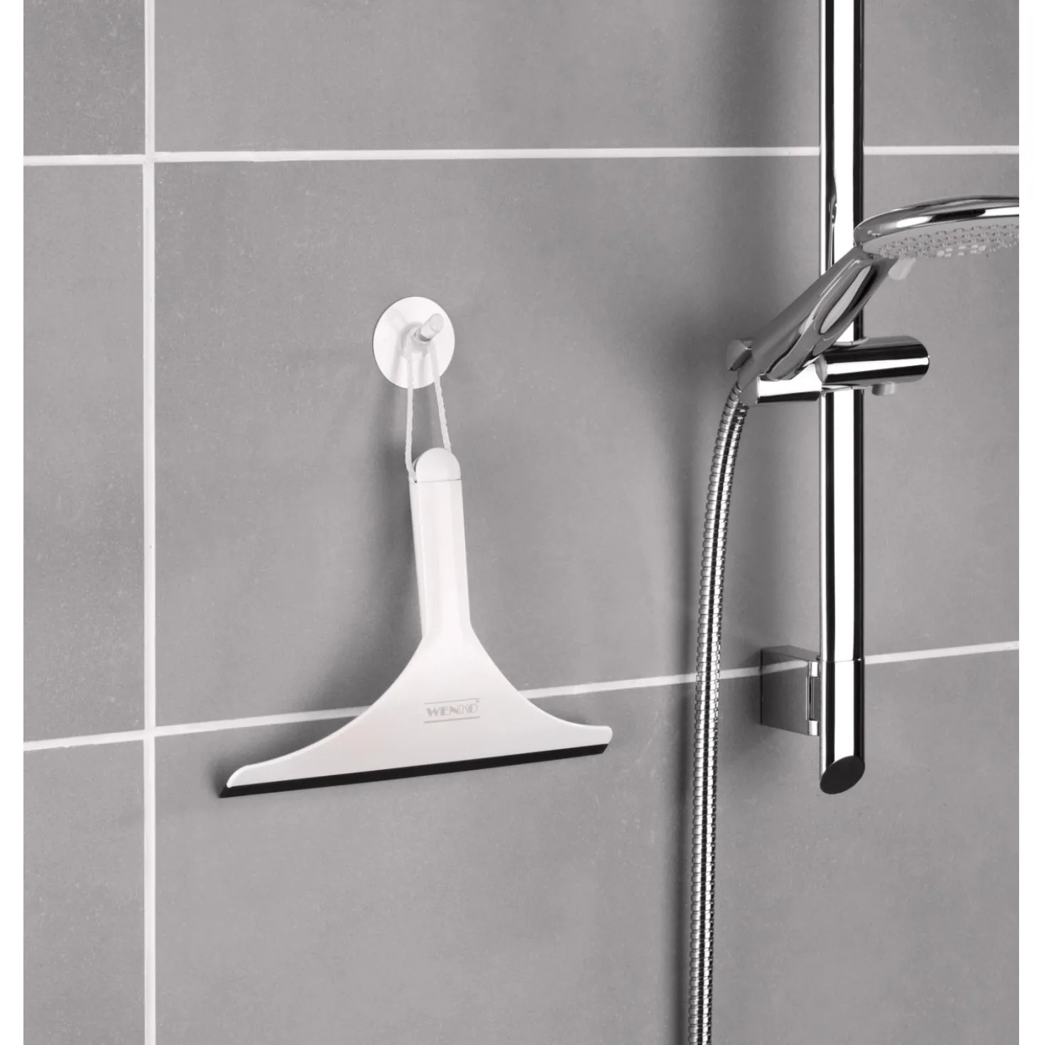 Tergivetro bagno Wenko Filo in plastica 24x18 cm