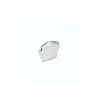 Terminale in ottone bronzato per corrimano 62 mm x 45 mm